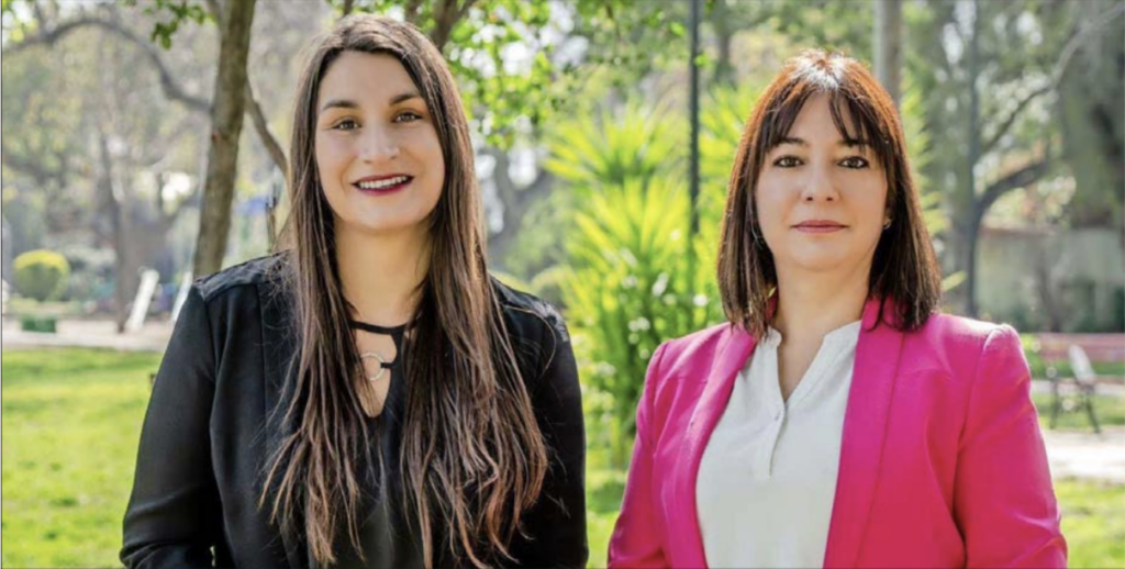 Sara Ramírez y María Cristina Paredes, fundadoras de Wmas